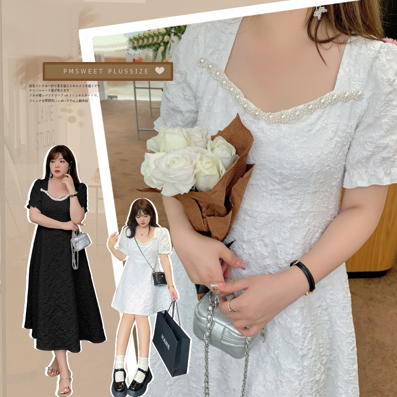 [ 🔥อกถึง 49" ] : PMP2184 : พรีออเดอร์ เสื้อผ้าไซส์ใหญ่ คนอ้วน สาวอวบ ใส่ออกงานไซส์ใหญ่ แบบสั้นแบบยาว