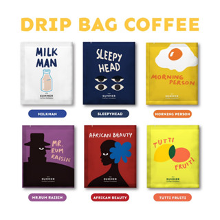 กาแฟดริป แบบซอง Drip Bag Coffee  The Summer Coffee Company