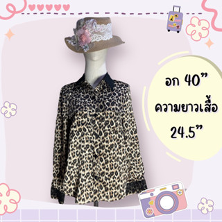 เสื้อแฟชั่น แขนยาว คอเชิ้ต