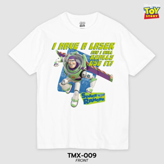 Power 7 Shop เสื้อยืดการ์ตูน Toy Story ลาย "Buzz Lightyear"  (TMX-009)