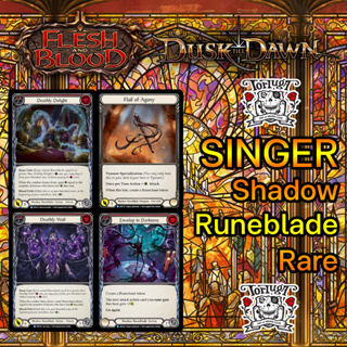 Shadow Runeblade Rare | DTD | Flesh and Blood TCG Single | การ์ดเกมส์คุณภาพระดับสูง