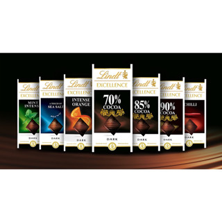 lindt Excellence Chocolate มี 5 รส