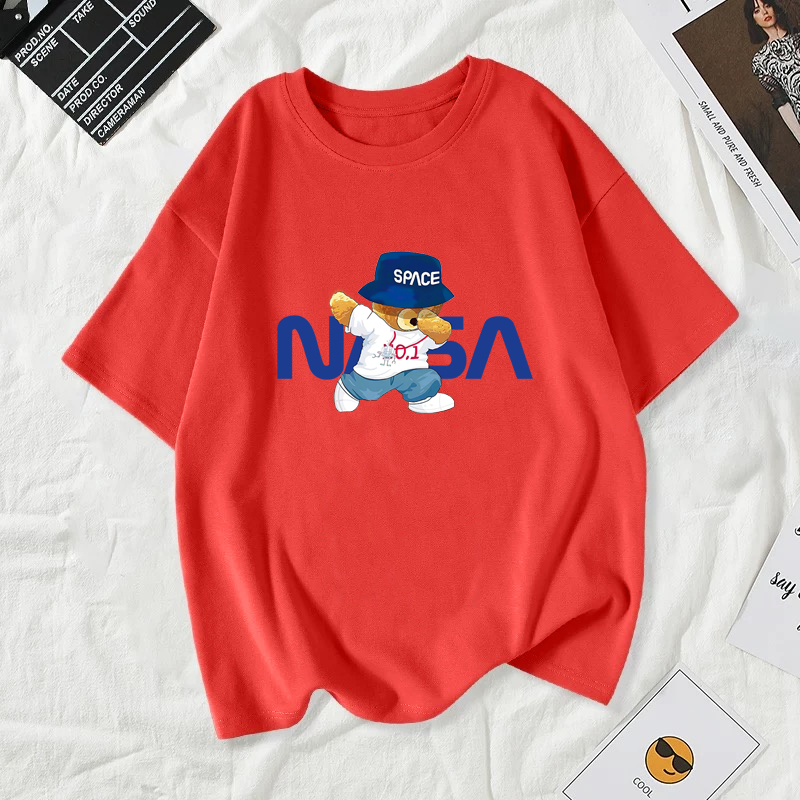 Cosco เสื้อยืดผู้หญิงสาวลายการ์ตูนน่ารัก#A92 - รูปที่ 4