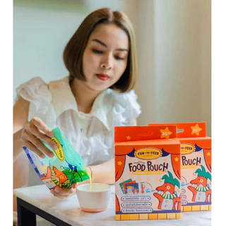 Food Pouch ถุงเก็บอาหาร แบบแช่ฟรีส และเข้าไมโครเวฟ ใช้ครั้งเดียวทิ้ง Mister Fox มิสเตอร์ฟอกซ์