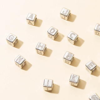 Lapaire l Cubic alphabet charm [ เฉพาะจี้ ]