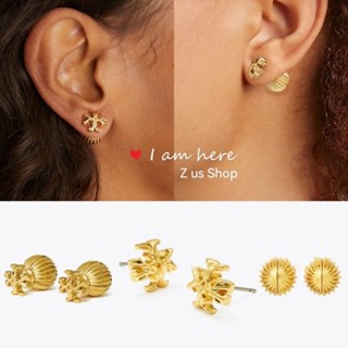 พรีฯTORY BURCH Roxanne Double-Stud Earring.