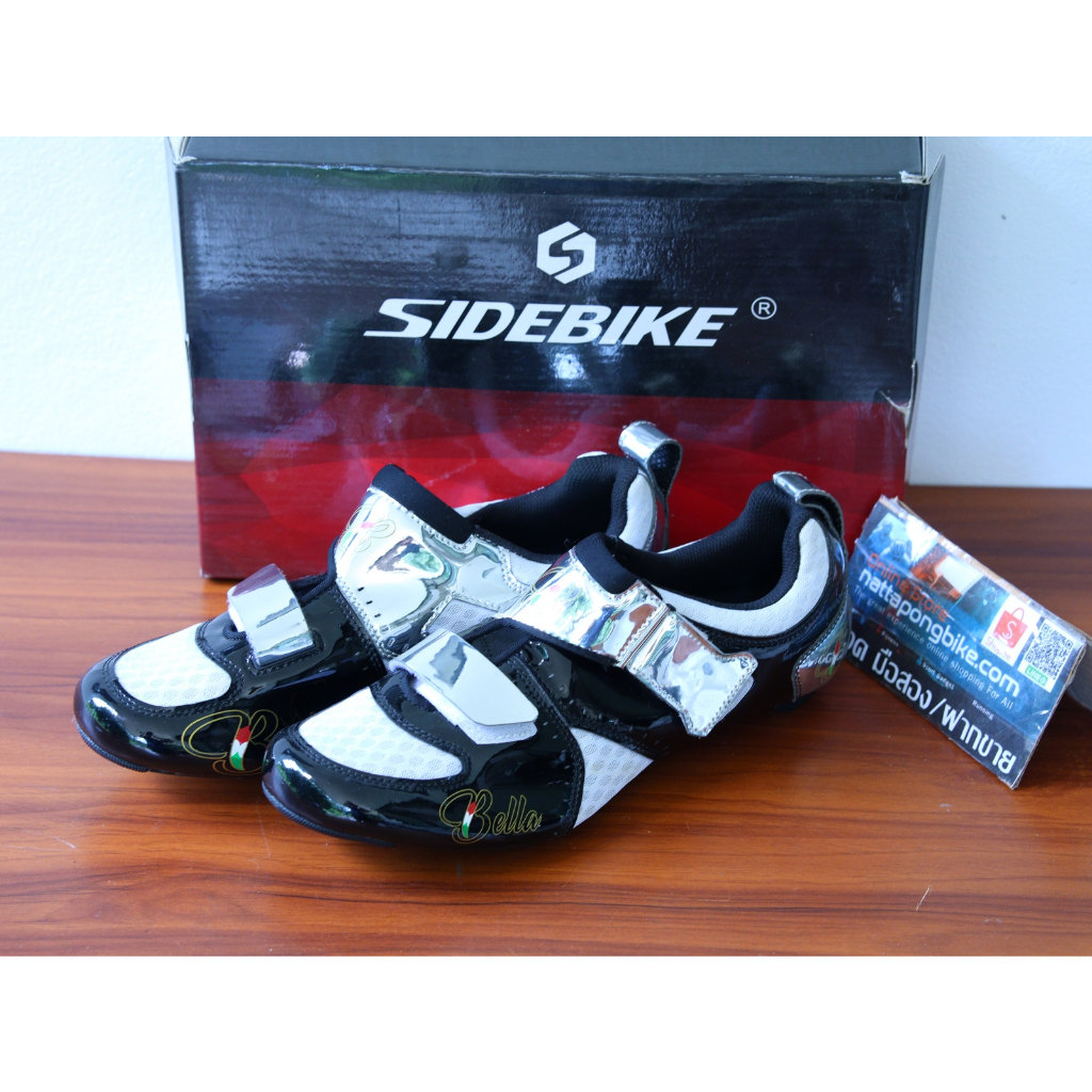 รองเท้า Sidebike 42 สำหรับ Roadbike/Tri สินค้ายังไม่ได้ใช้งาน