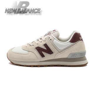 ของแท้ 100% New Balance NB 574 Retro Low Top Off-White รองเท้าผ้าใบ