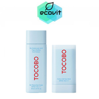 TOCOBO Suncare Bio Watery Sun Cream ครีมกันแดด [50 ml.] /TOCOBO Cotton Soft Sun Stick กันแดดแบบแท่ง [15 g.]