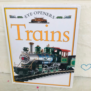 EYE • OPENERS  : Trains หนังสือเด็กปกแข็งมือสอง -cb3