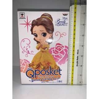 Qposket Special Coloring vol.3 ฐานสีทอง - Belle แท้ มือ 1 กล่องบุบเล็กน้อย