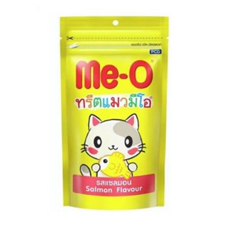 Me-O ขนม ทรีตแมว มีโอ รสแซลมอน ขนาด 50g