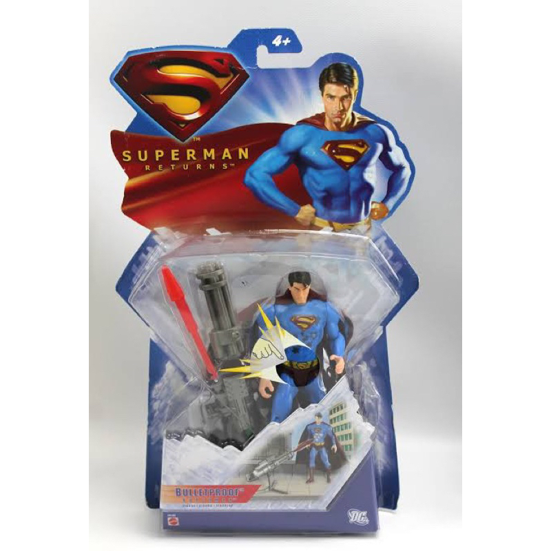Superman Returns 2006 - Mattel Bulletproof Superman Figure