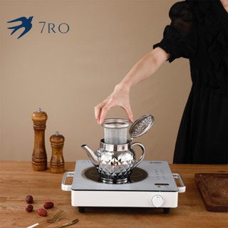 304กาน้ำร้อนสแตนเลสแท้ เหยือกชงกาแฟ พร้อมฝาปิด สเตนเลส ทําคว…