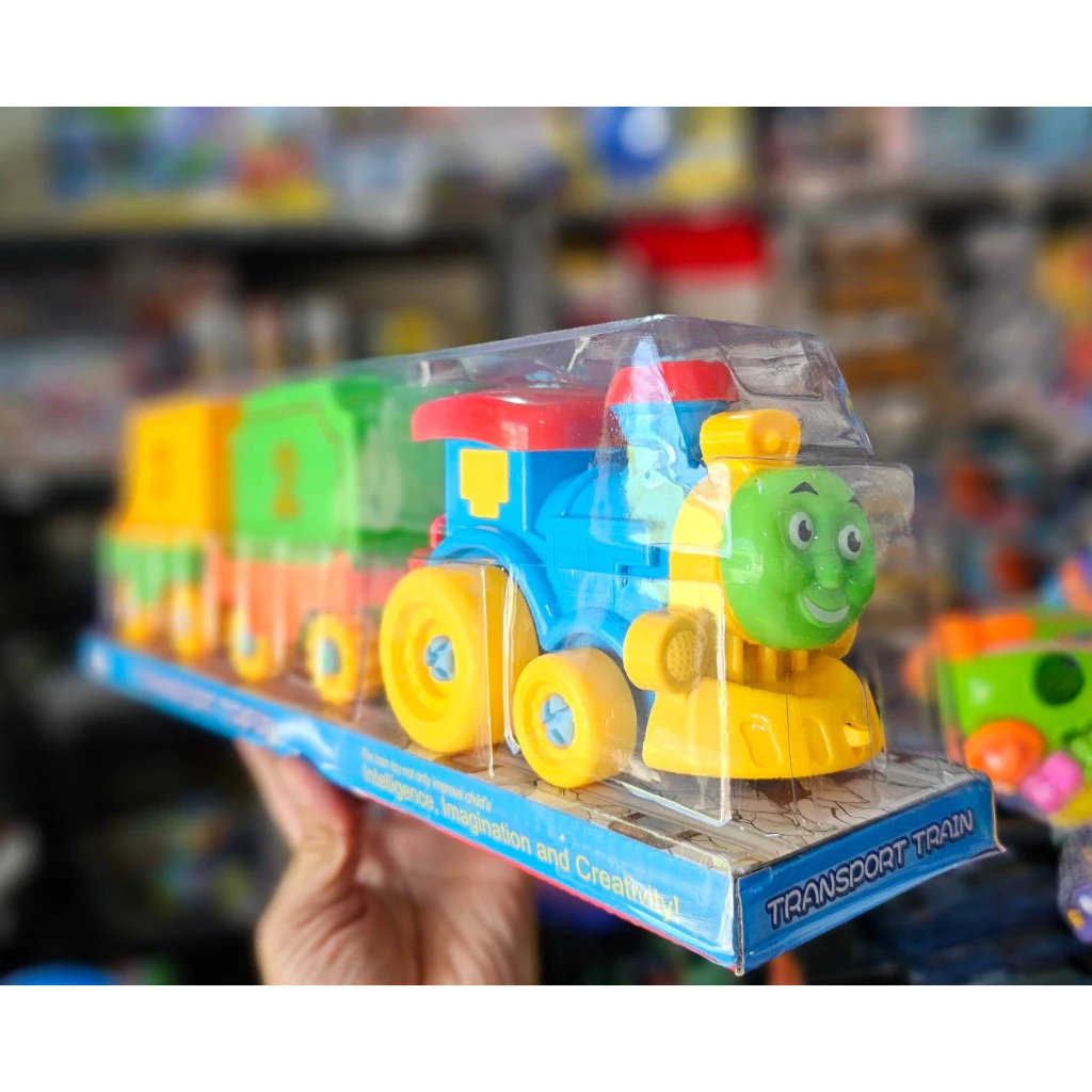 รถไฟของเล่น DIY คละสี thumbnail 3