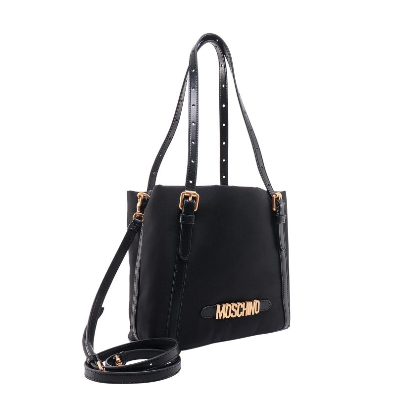 กระเป๋าสะพาย Moschino Logo Plaque Shoulder Bag