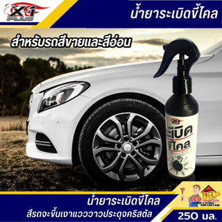 น้ำยาระเบิดขี้ไคลรถยนต์ X-1 PLUS 250 มล. X CLEAN น้ำยาขจัดคราบ สำหรับรถสีขาวและ รถสีอ่อนโดยเฉพาะ (ระเบิดขี้ไคล)