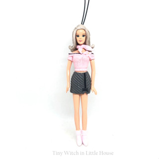 Barbie Mini Fashion Figure Keychain ค่าย Mattel.inc 2005 !! Rare !! พวงกุญแจบาร์บี้ หายากมากเลยค่ะ