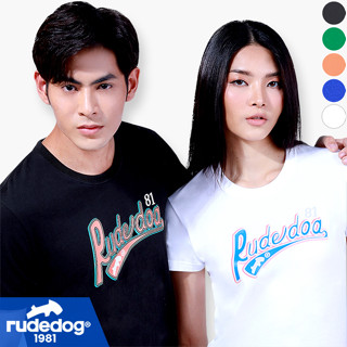 rudedog เสื้อยืดผู้ชาย เสื้อยืดผู้หญิง รุ่น Texas ของแท้ 100% รู้ดด็อก