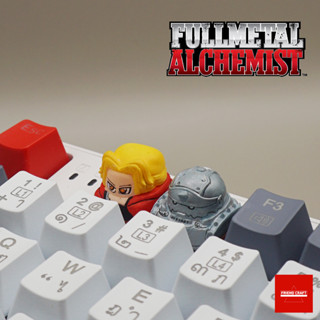 Keycaps คีย์แคป Set Fullmetal Alchemist งาน Handmade Keycap