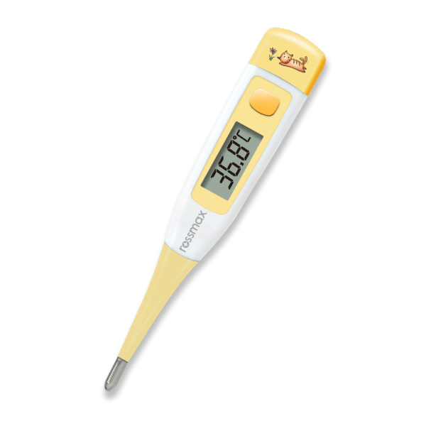 ปรอทวัดไข้ แบบดิจิตอล Thermometer Rossmax Digital Flexi Tip TG380Q