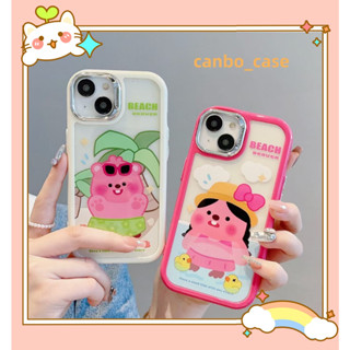 🎁ส่งของขวัญ🎁เคสไอโฟน สำหรับ 11 14 for iPhone Case 13 12 Pro Max ความคิดสร้างสรรค์ ตลก กันกระแทก เคสนิ่ม เคสโทรศัพท์