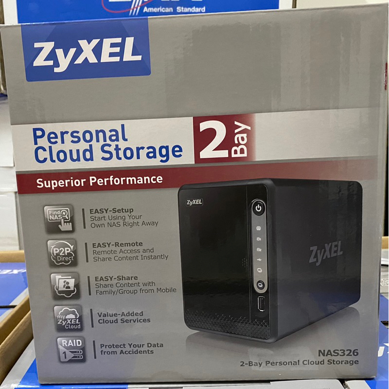 NAS ZyXEL (NAS326, Without HDD) #มือสอง