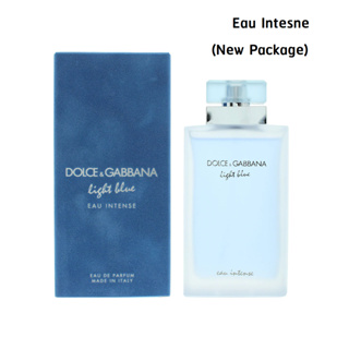 (INTENSE)  Dolce &amp; Gabbana Light Blue Eau Intense EDP Women 100 ml. กล่องซีล