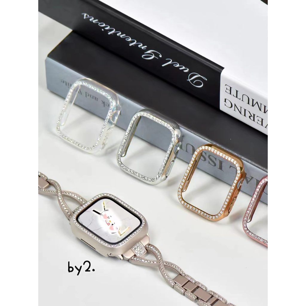 เคส เพชร diamond เคส สำหรับ case เคส CASE 40mm 44mm รูปที่ 5