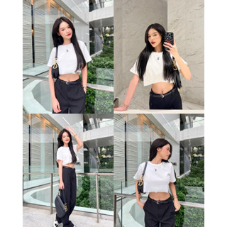 BABE CROP TOP เสื้อครอป ยาว 15" by toocutebabe