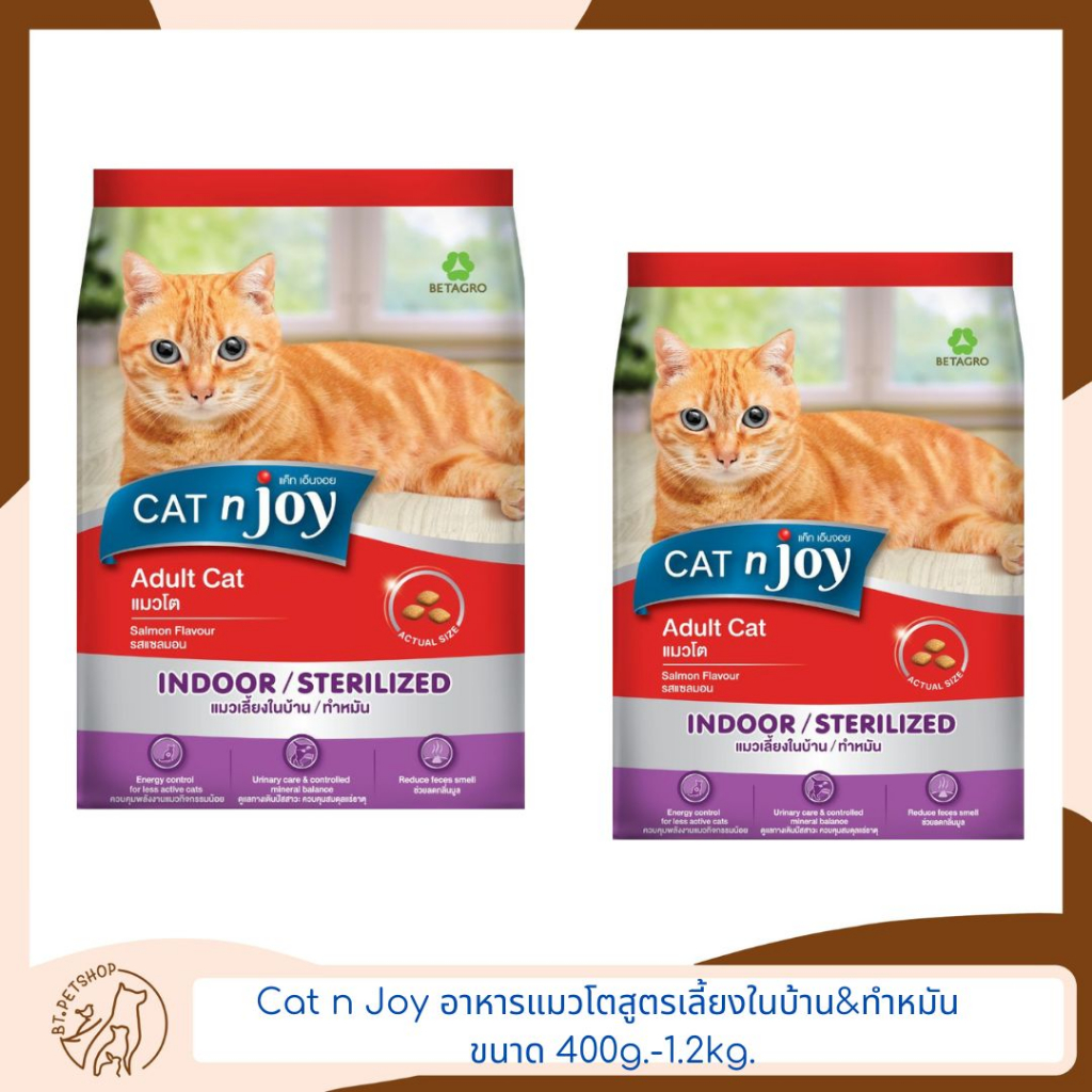 #อาหารแมว #CatnJoy #เลี้ยงในบ้าน #อาหารแมวโต #แมวทำหมัน