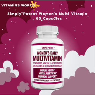 Simply Potent Womens Multi Vitamin , 60 Capsules (No.712)