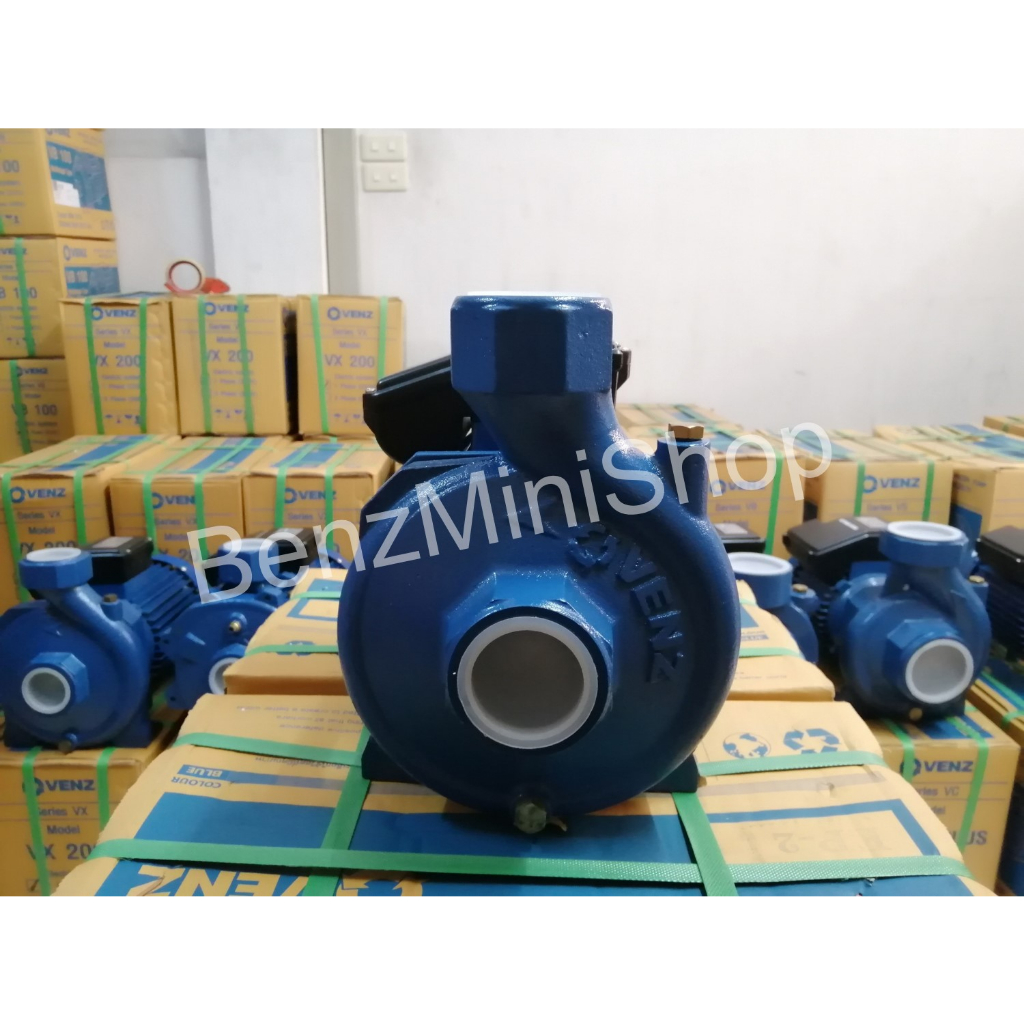 ปั้มน้ำหอยโข่ง 2 แรง ยี่ห้อVENZ รุ่น VC200PLUS (1เฟส 2สาย) **รับประกัน 1 ปี** แท้100%