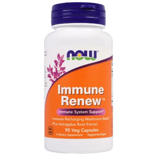 เห็ดเสริมภูมิคุ้มกัน NOW Foods, Mushroom Immune Renew, 90 Veg Capsules