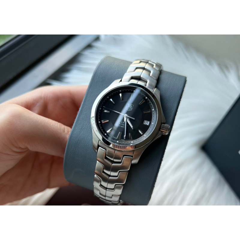 Tag Heuer Link Automatic Black Dial King Size
