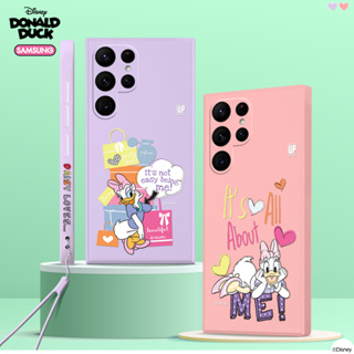 เคสเดซี่ดั๊ก หวานใจของโดนัลด์ดั๊ก รุ่น Samsung S/Note (ซัมซุง) เคสมือถือ Donald Duck เคสน้องเป็ด ลิขสิทธิ์แท้จาก Disney