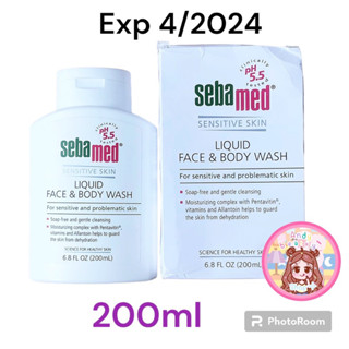 SEBAMED Liquid Face &amp; Body Wash 200ml.