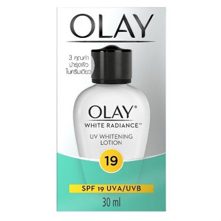 ฝาดำ OLAY White Radiance 3 in 1 UV Whitening Lotion 30 ml. โอเลย์ ไวท์ เรเดียนซ์ ยูวี ไวท์เทนนิ่ง โลชั่น 46046