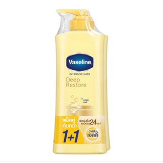 Vaseline วาสลีน อินเทนซีฟ แคร์ ดีพ รีสโตร์ โลชั่น 300มล.×2ขวด