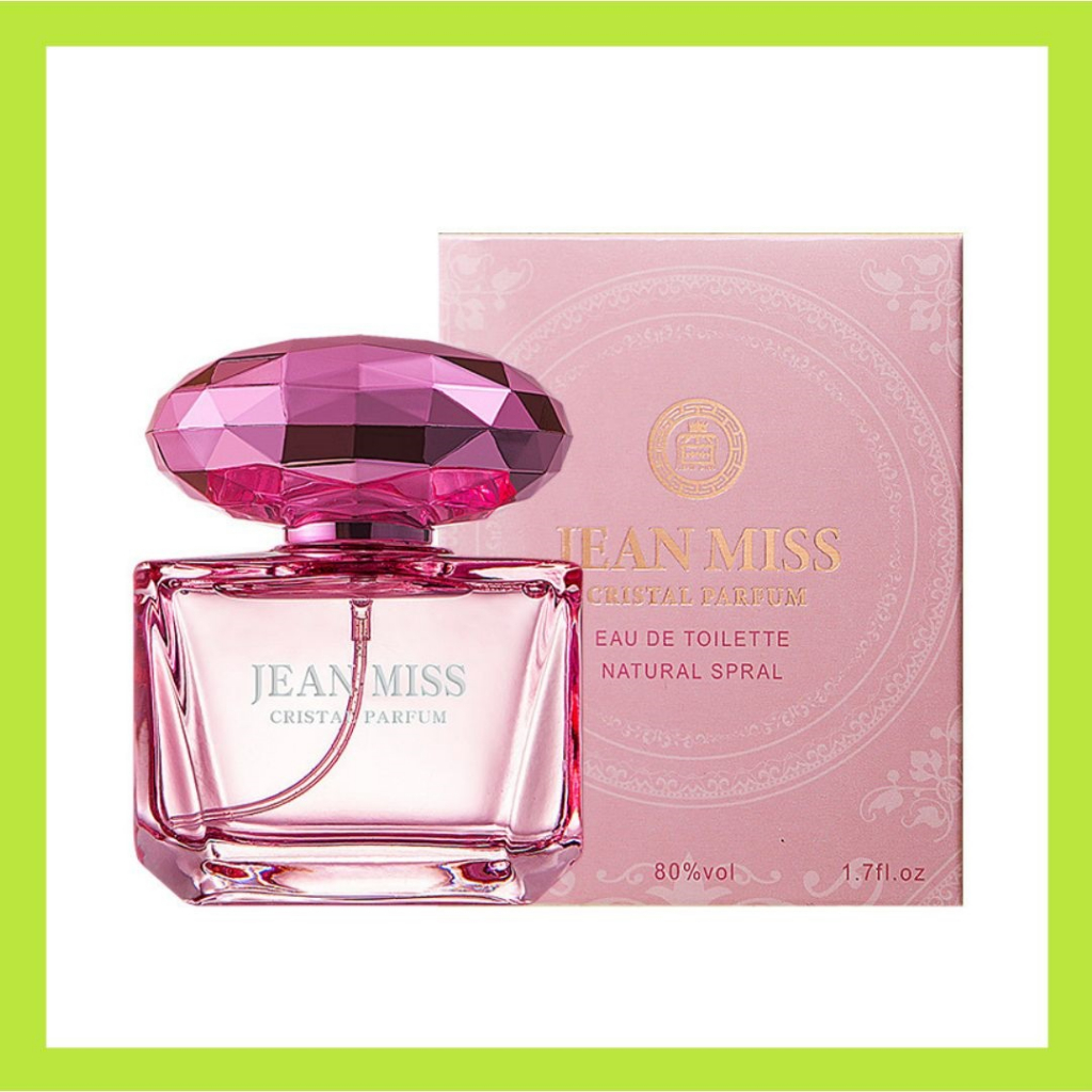 น้ำหอม JEAN MISS CRISTAL PARFUM VERCAGE 50 ml น้ำหอมยอดฮิตสำหรับผู้หญิง