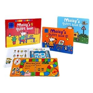 Maisy’s Quiet Book หนังสือกิจกรรมฝึกสมาธิ ชุดเริ่มต้น ( 1 กล่องมี 3 เล่ม เหมาะสำหรับ 1-3 ขวบ)