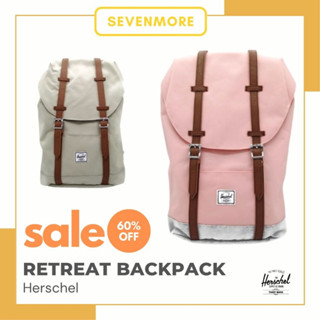 SevenMore [Herschel ของแท้] กระเป๋าเป้ Herschel Retreat Backpack กระเป๋าเป้ผู้หญิง / ผู้ชาย