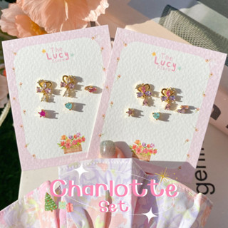 Charlotte earrings set