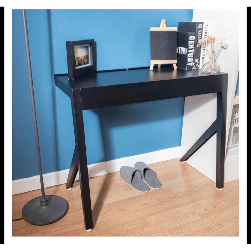 โต๊ะทำงานKioskสีดำดีไซด์ทันสมัย