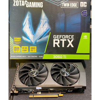 VGA (การ์ดจอ)RTX3060TI Zotac TWIN EDGE OC LHR - 8GB GDDR6