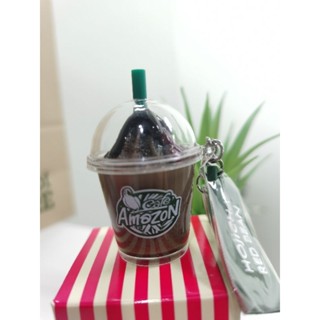 อเมซอน​ พวงกุญแจ​ : Signature Menu -​ Hojicha Red​ Bean