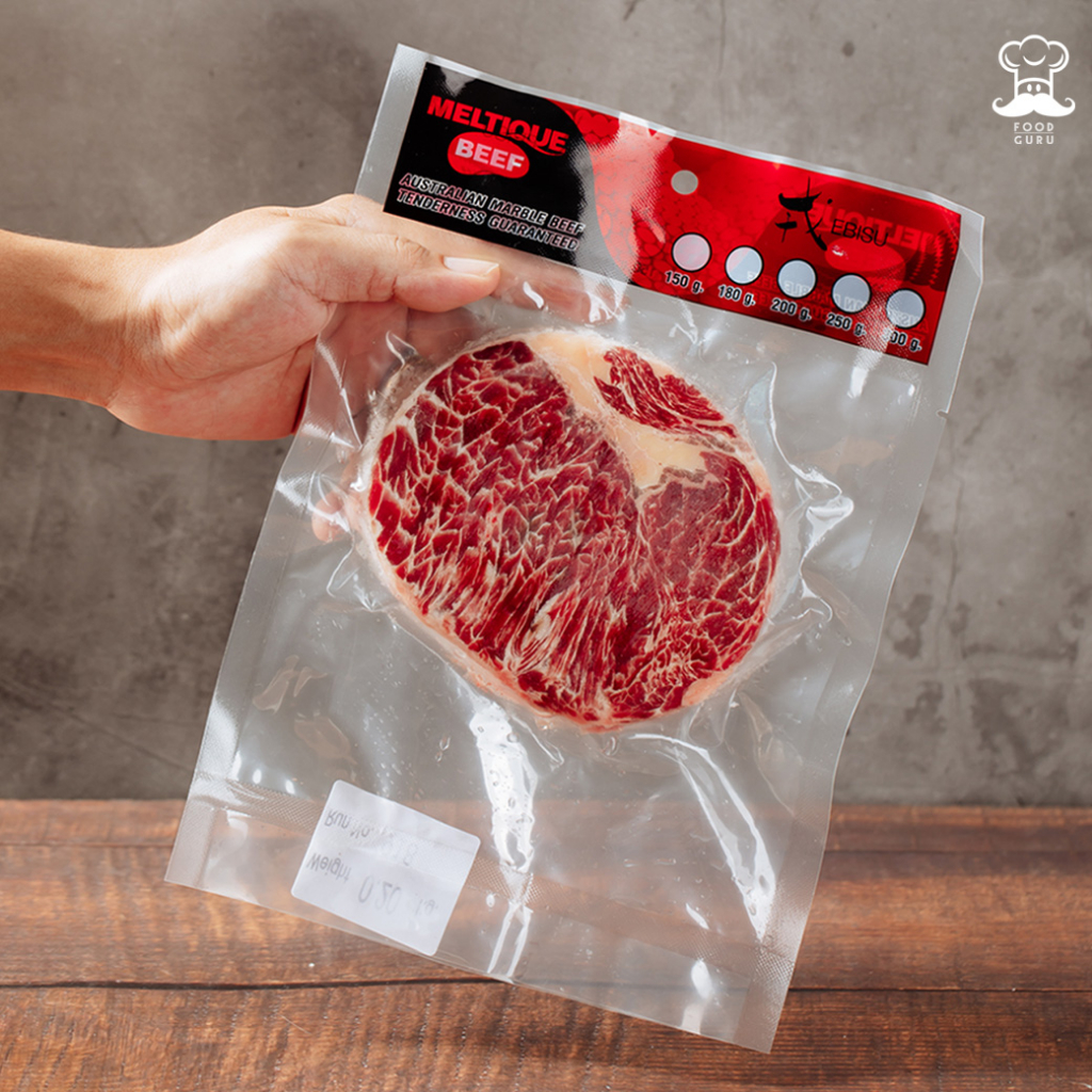 เนื้อริบอายออสเตรเลีย พอร์ชั่นคัท MELTIQUE BEEF (AUSTRALIA)