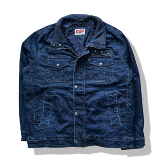 Levis Navy Blues Trucker Jacket รอบอก 52”