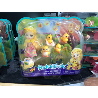 Enchantimals ตุ๊กตา Dinah Duck กับครอบครัว