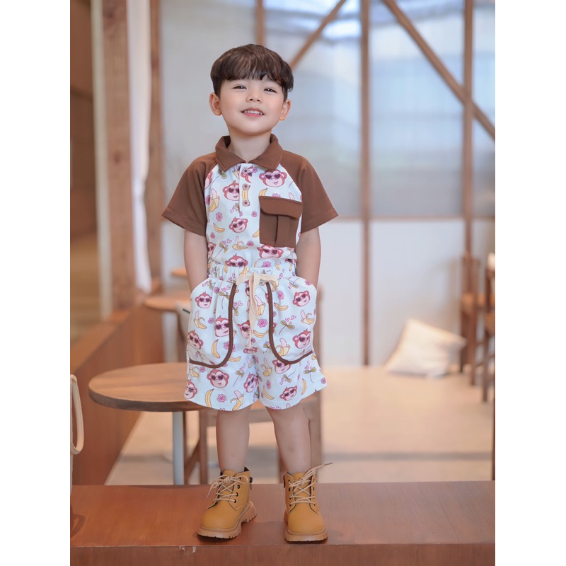 MT5Top&Shorts(4T)ชุดเซ็ท2ชิ้น